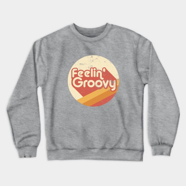 Feelin' Groovy Crewneck Sweatshirt by Design By Leo